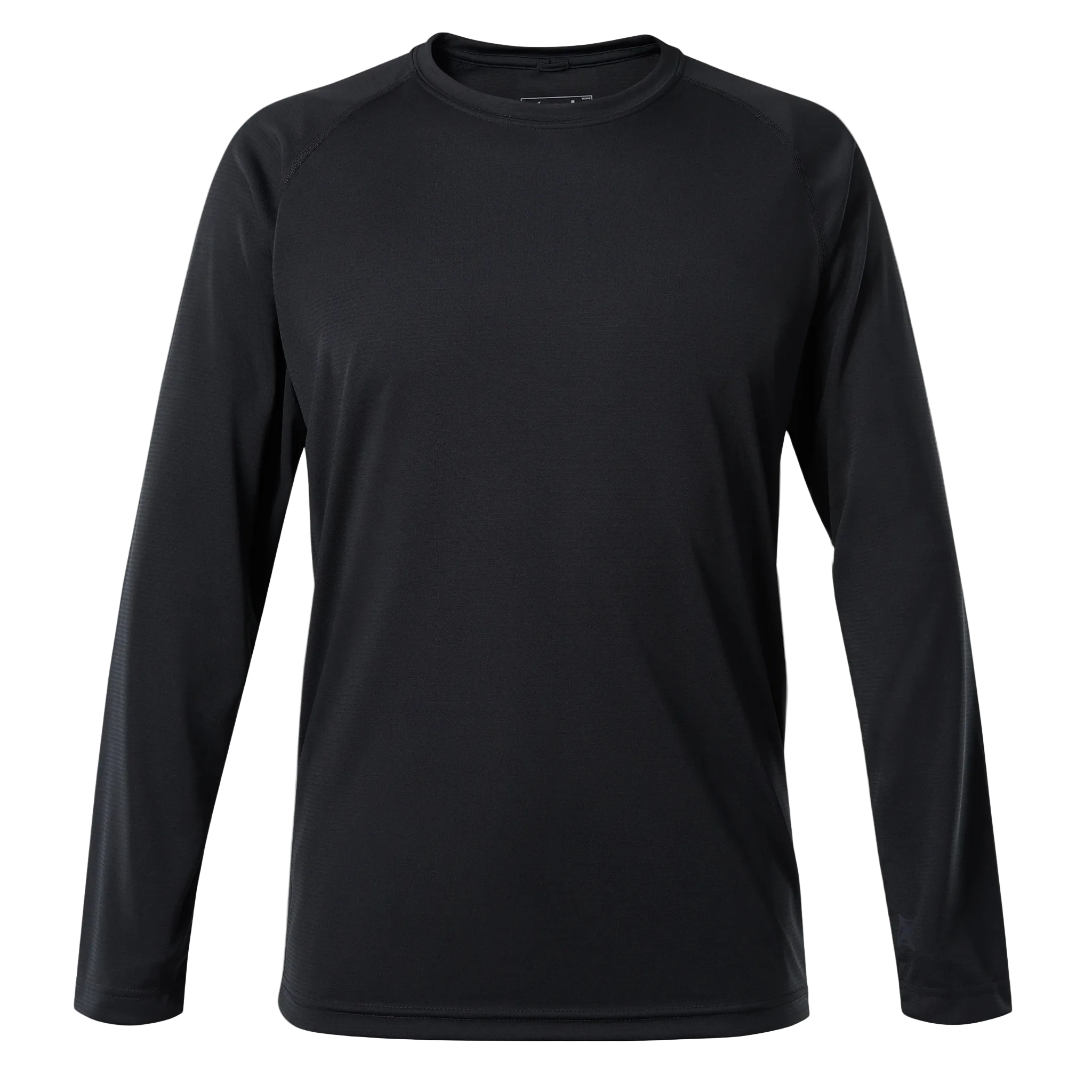 black plain long sleeve
